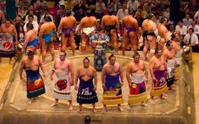 Sumo matches in Japan